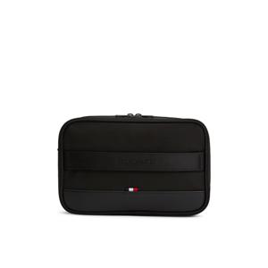 Tommy Hilfiger Metal Logo Mesh Pocket Washbag